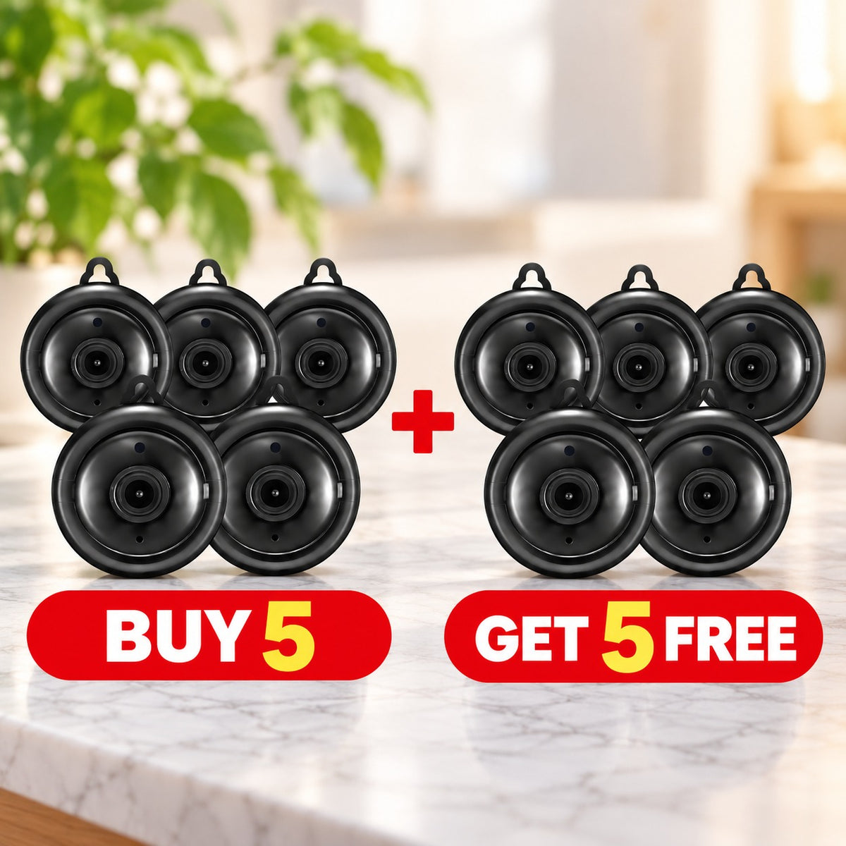 Ultra-Compact 1080P Security Camera – Smart Motion Detection & Infrared Night Vision for Everyday Home Monitoring and Peace of Mind
