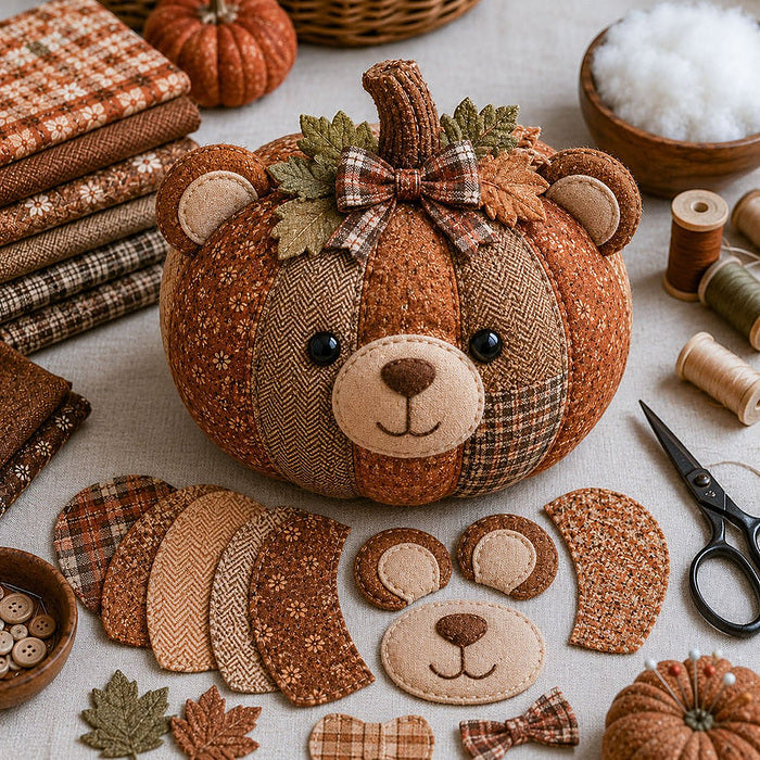 DIY Animal Pumpkin Sewing Kit – Stitch Your Own Cozy Fall Friend