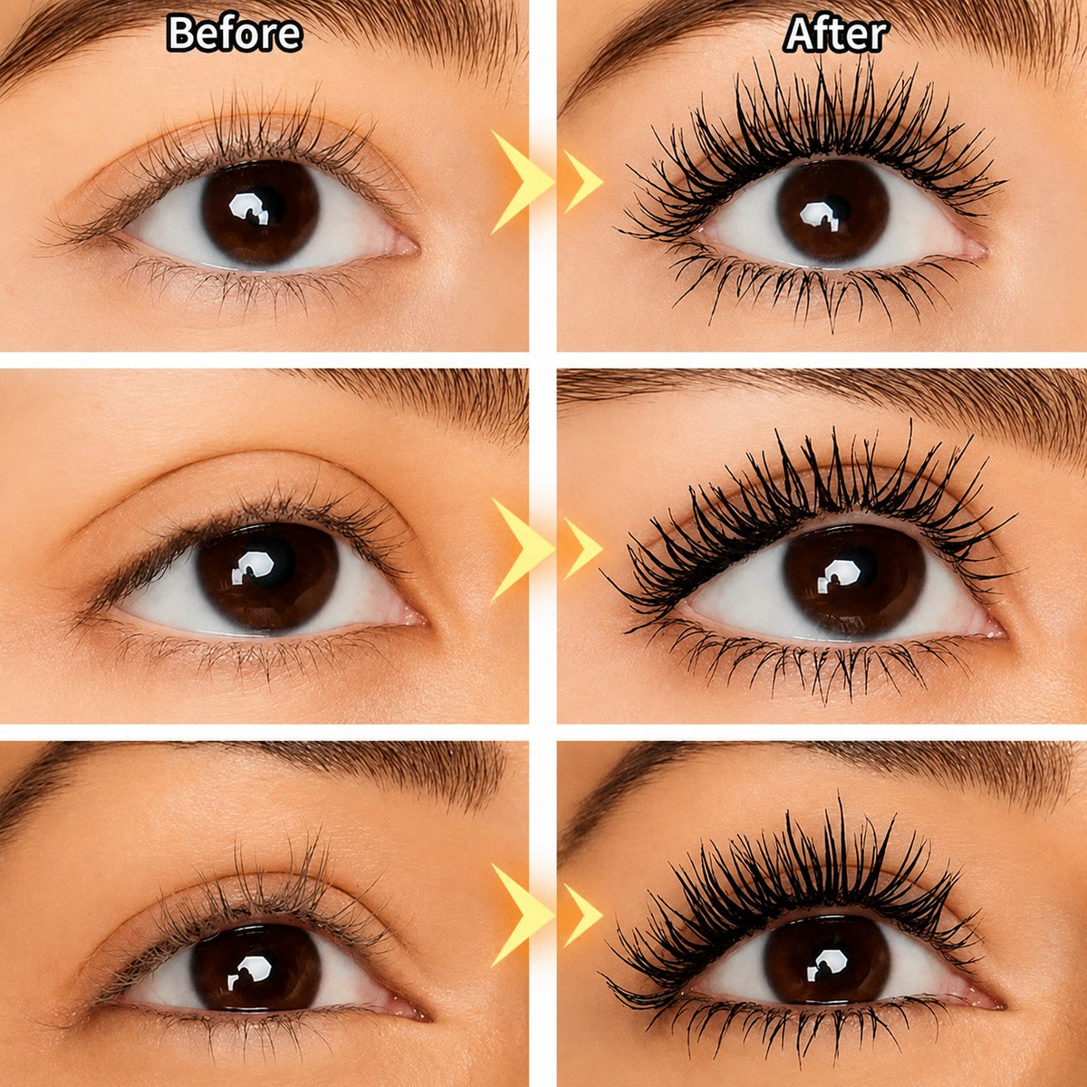 Waterproof Tubing Mascara for Longer Fuller Smudge-Free Lashes