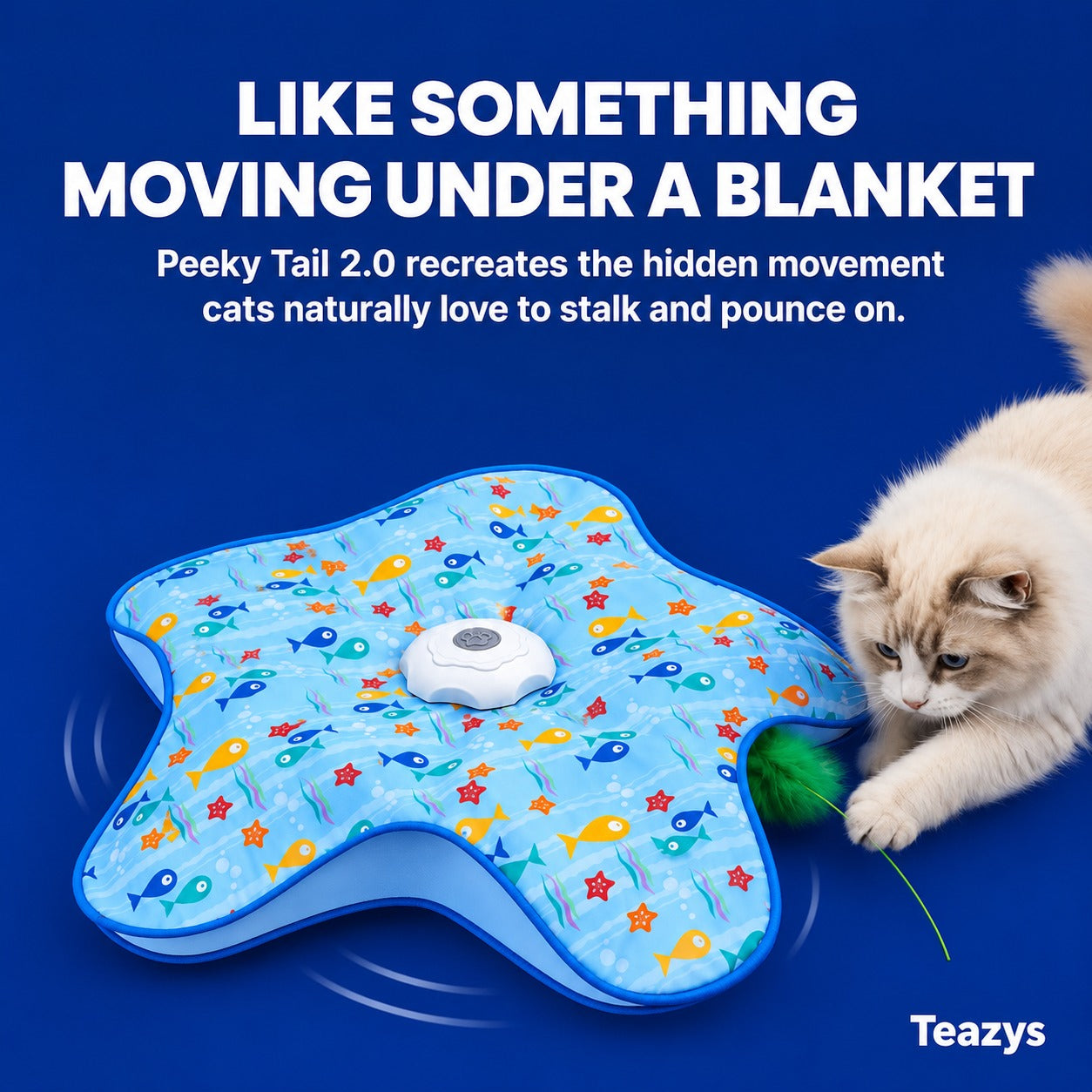 Peek & Pounce™ Interactive Cat Hunting Mat
