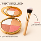 4-in-1 Glow Palette | Multi-Use Face & Eye Makeup Palette for Natural Everyday Radiance