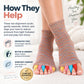 Foot Alignment Socks – Gentle Toe Separation for Crowded Toes & Everyday Comfort