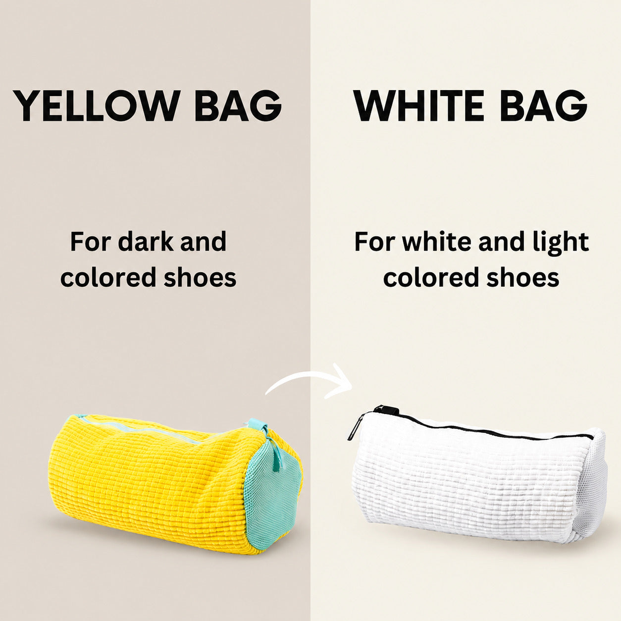 ShoeCare Fiber-Lined Shoe Washing Bag – Deep Clean & Protect Your Sneakers