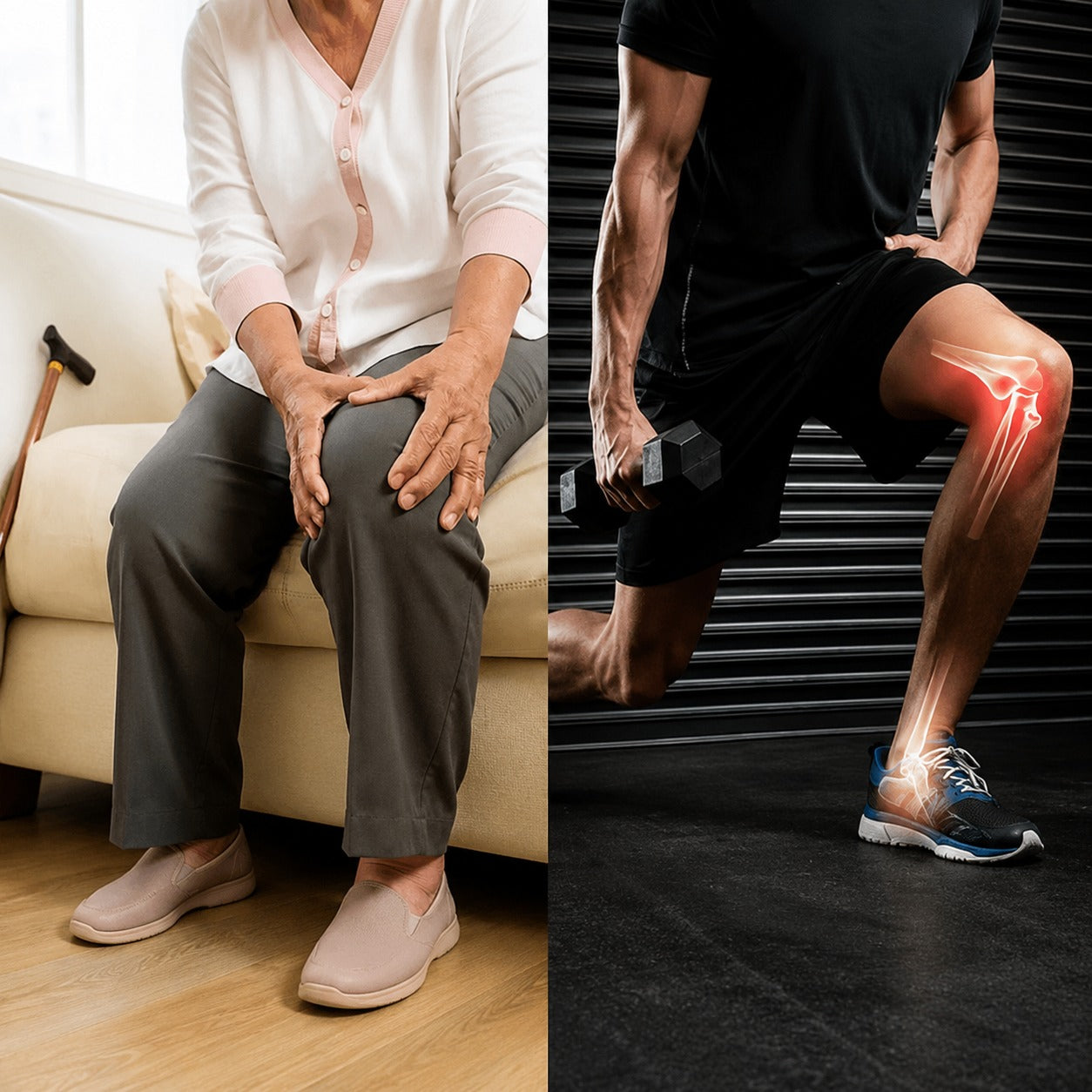 Spring-Assist Knee Booster – Adjustable Support Braces (2-Pack)