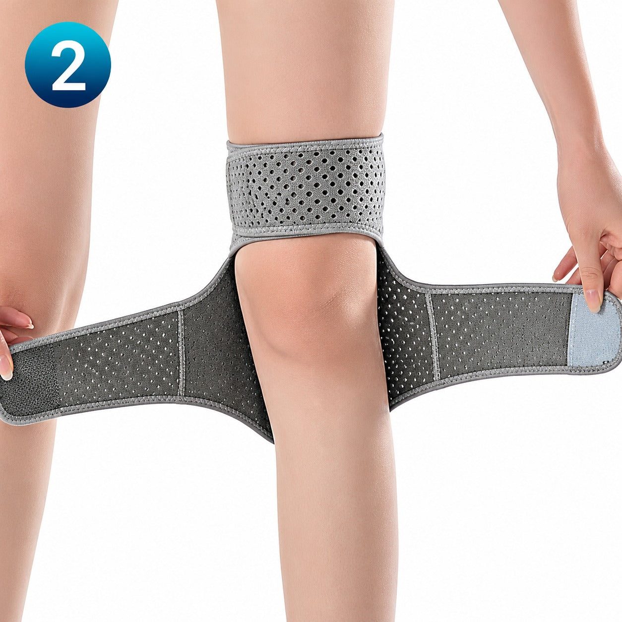 Spring-Assist Knee Booster – Adjustable Support Braces (2-Pack)