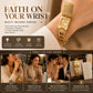Sparkling Crystal Cross Hidden Watch Bracelet