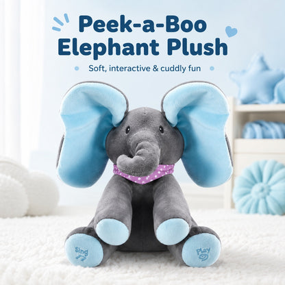 Peek-a-Boo Elephant Plush