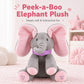 Peek-a-Boo Elephant Plush