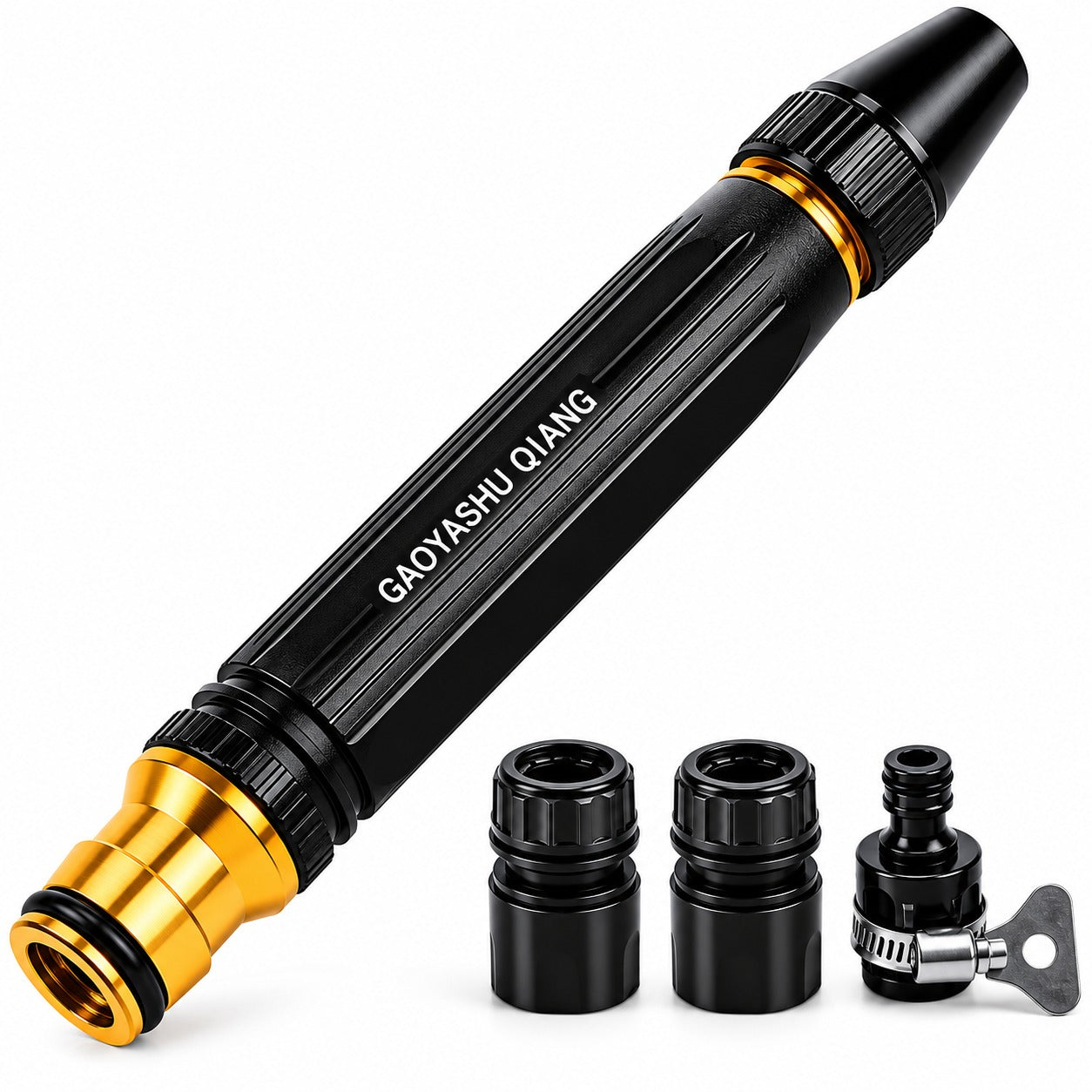 Heavy Duty Metal Hose Nozzle – Turn Your Garden Hose Into a Powerful Cleaning Tool