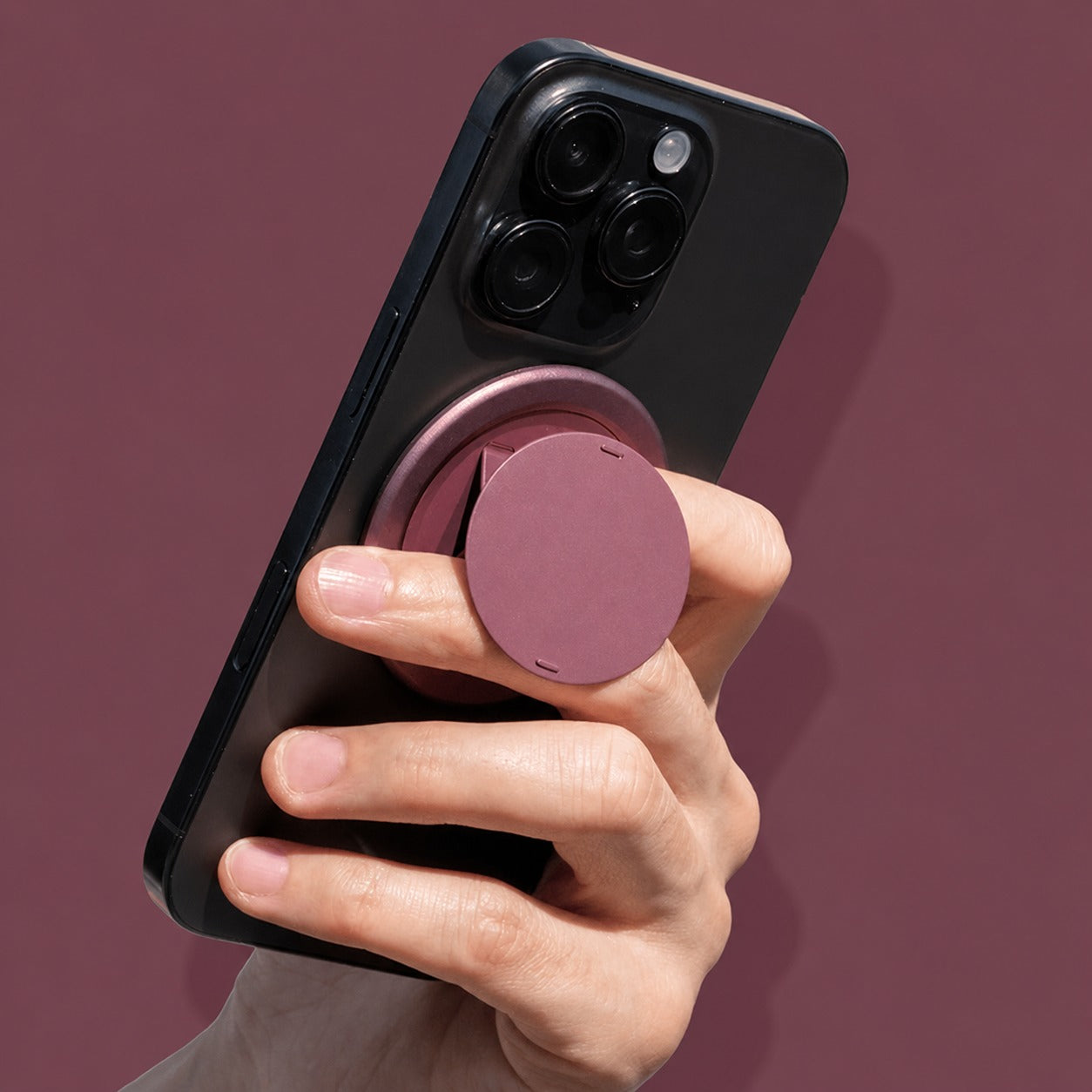 Ultra-Slim Magnetic Phone Grip & Stand