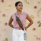 Hands-Free RFID Crossbody Phone Strap Wallet