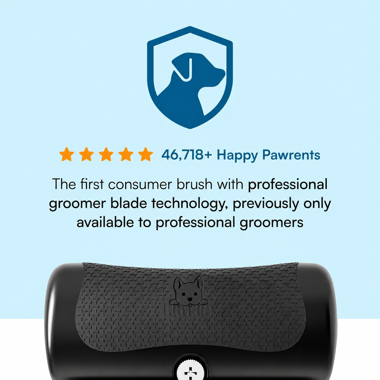 GroomPro™ Professional Dog Shedding Brush