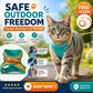 Escape-Resistant Cat Harness & Leash Set - Comfortable Adjustable Vest for Safer Outdoor Adventures