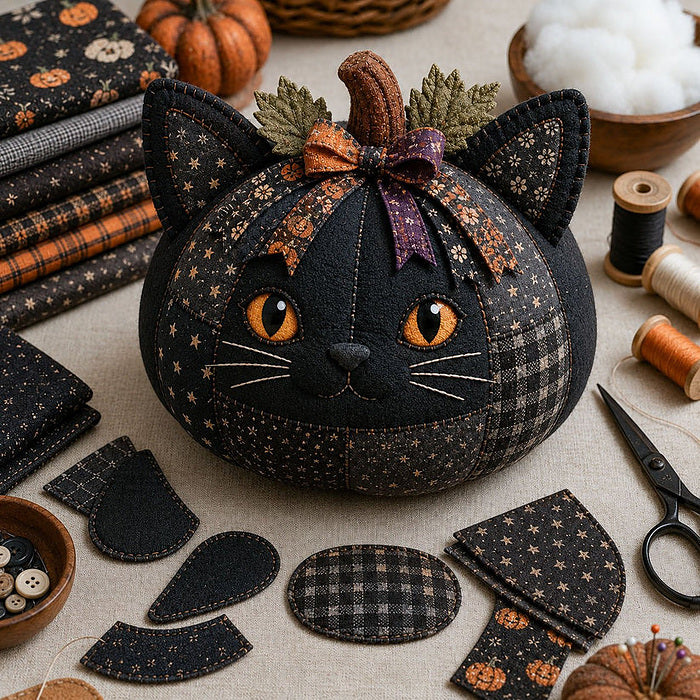 DIY Animal Pumpkin Sewing Kit – Stitch Your Own Cozy Fall Friend