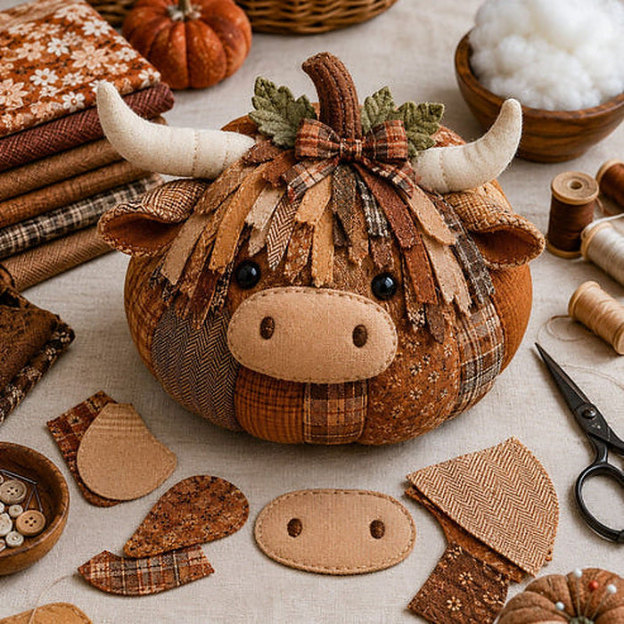 DIY Animal Pumpkin Sewing Kit – Stitch Your Own Cozy Fall Friend