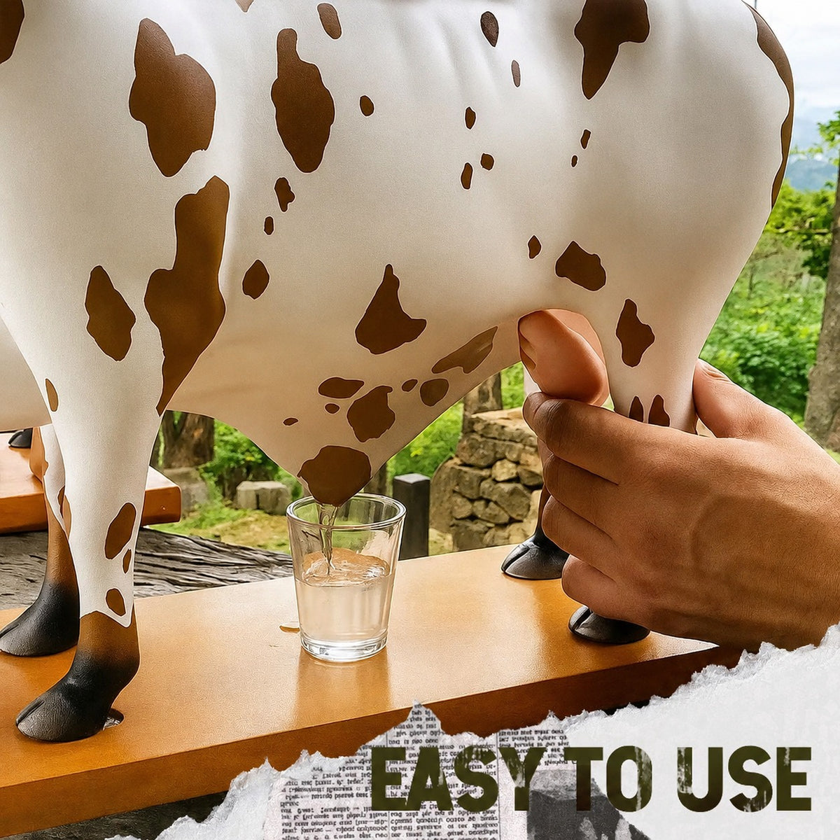 Nelore Bull Liquor Dispenser – A Fun, Eye-Catching Centerpiece for Your Home Bar
