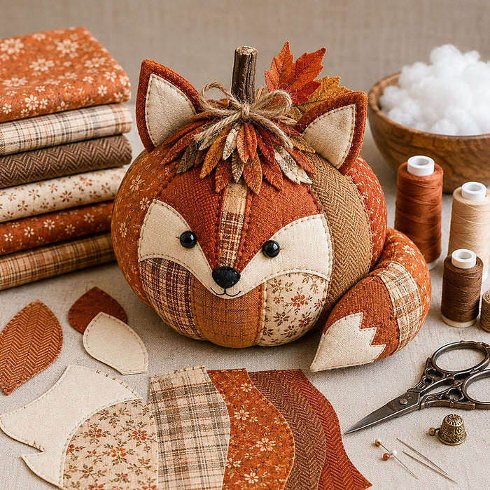 DIY Animal Pumpkin Sewing Kit – Stitch Your Own Cozy Fall Friend