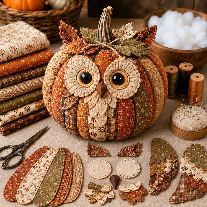 DIY Animal Pumpkin Sewing Kit – Stitch Your Own Cozy Fall Friend