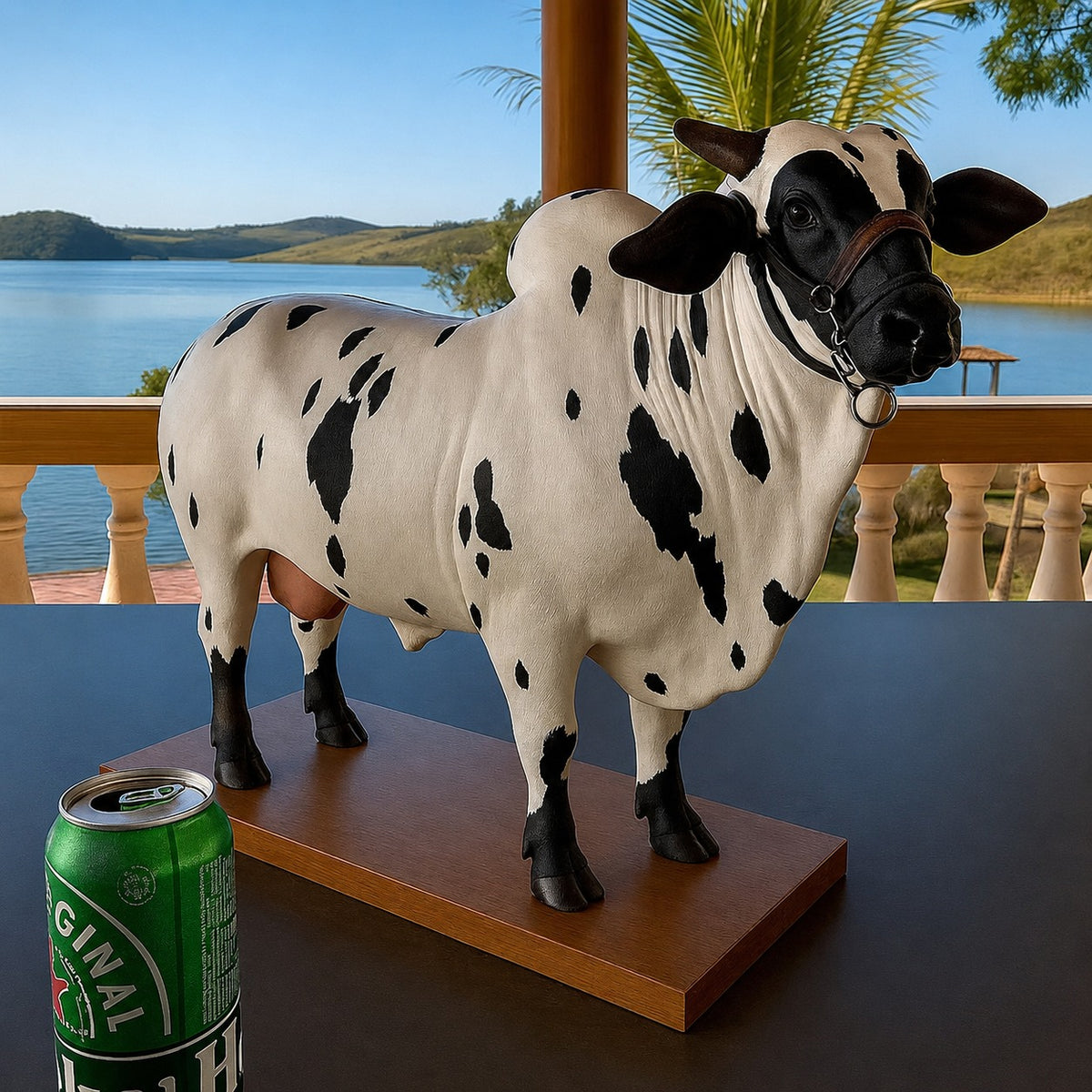 Nelore Bull Liquor Dispenser – A Fun, Eye-Catching Centerpiece for Your Home Bar