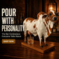 Nelore Bull Liquor Dispenser – A Fun, Eye-Catching Centerpiece for Your Home Bar