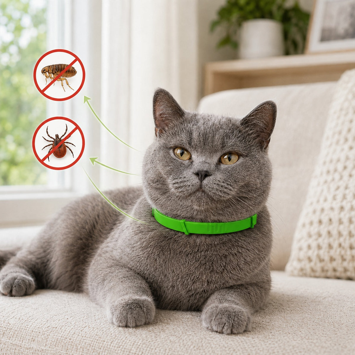 🛡️ Everyday Flea & Tick Defense for Cats