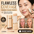 Dual-Ended Full Coverage Foundation Stick
