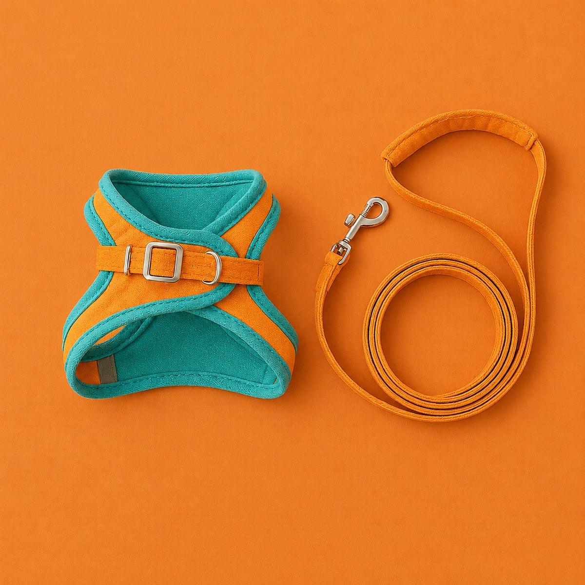 Escape-Resistant Cat Harness & Leash Set - Comfortable Adjustable Vest for Safer Outdoor Adventures
