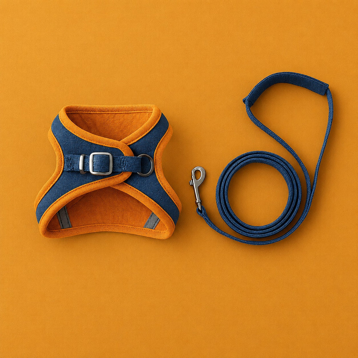 Escape-Resistant Cat Harness & Leash Set - Comfortable Adjustable Vest for Safer Outdoor Adventures