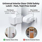 Tool-Free Child Safety Door Lock