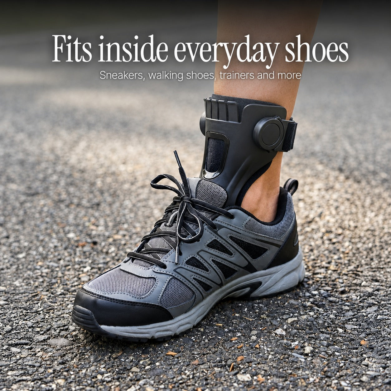 Adjustable Foot Drop AFO Brace – Lightweight Walking Support for Better Stability