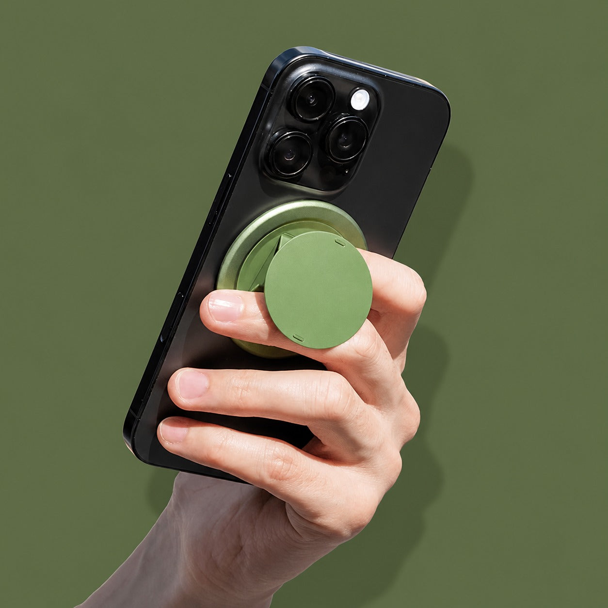 Ultra-Slim Magnetic Phone Grip & Stand