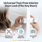 Tool-Free Child Safety Door Lock