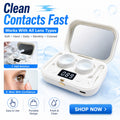 Ultrasonic Contact Lens Cleaner – Rechargeable Deep Cleaning Case