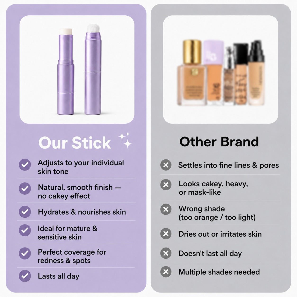 Smart Match Foundation Stick