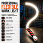 Flexible Hands-Free Work Light – Light Tight Spaces With Both Hands Free