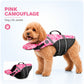 Dog Life Jacket with Chin Support