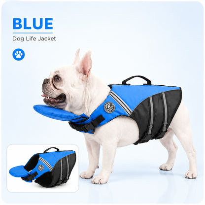 Dog Life Jacket with Chin Support