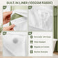 Snap-On Shower Curtain