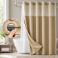 Snap-On Shower Curtain