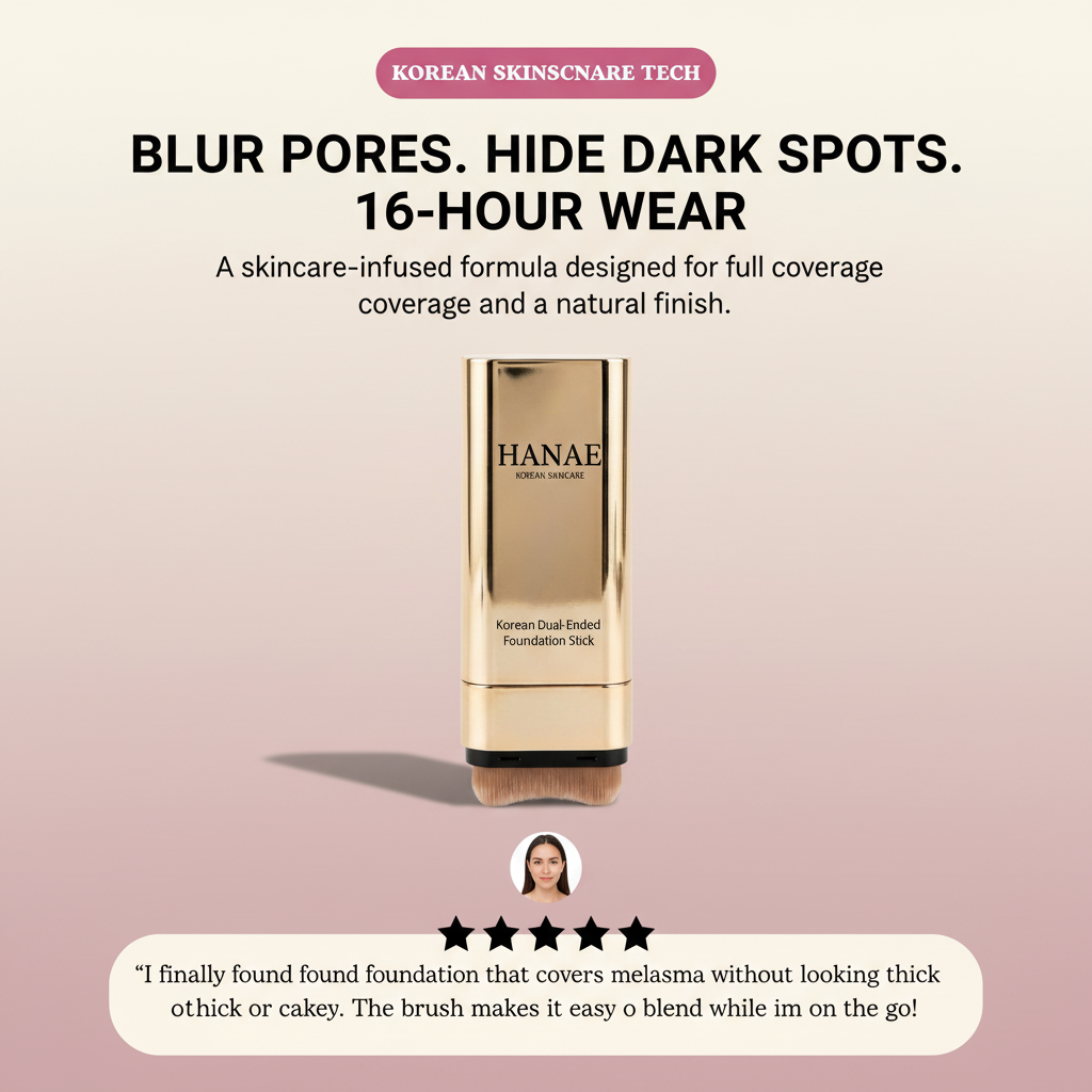 Korean Dual-Ended Foundation Stick