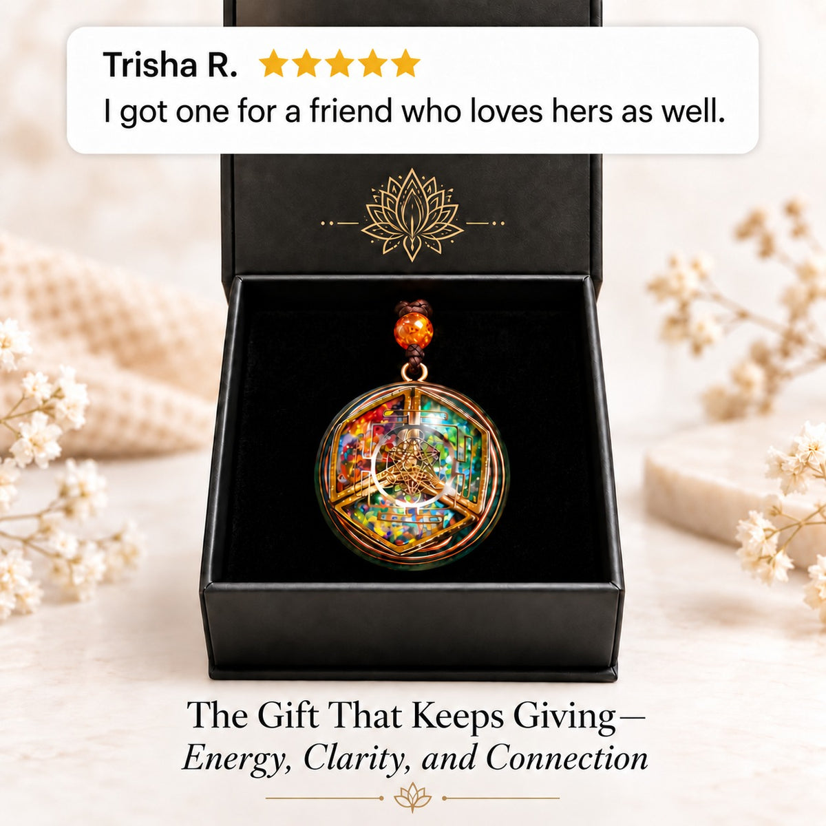 Mindful Energy Talisman – Wear Your Intention, Find Calm & Stay Grounded