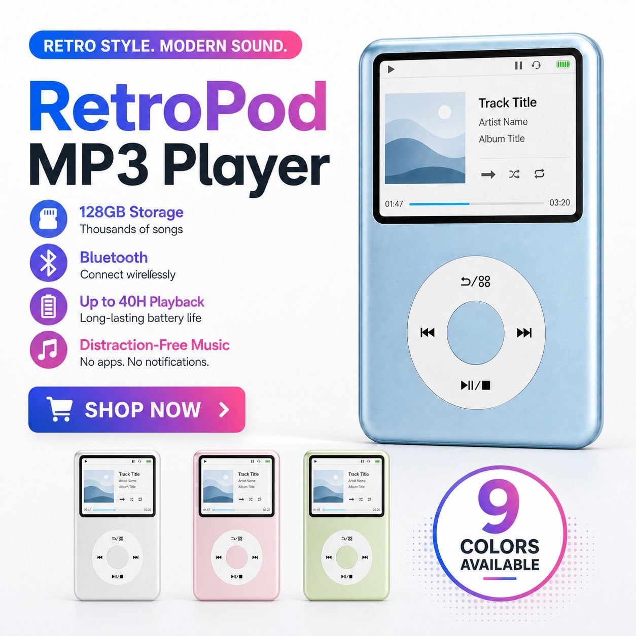 RetroPod MP3 Player