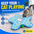 Peek & Pounce™ Interactive Cat Hunting Mat