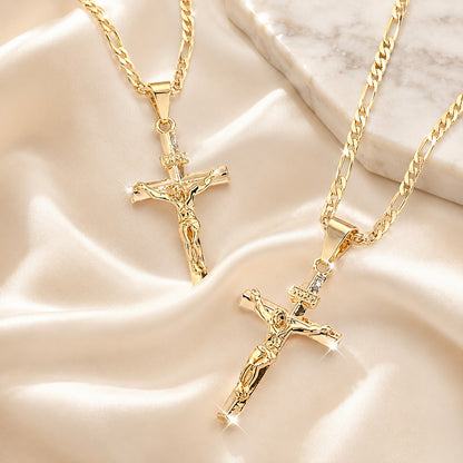 Sacred Grace INRI Crucifix Necklace – A Timeless Symbol of Faith