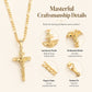 Sacred Grace INRI Crucifix Necklace – A Timeless Symbol of Faith