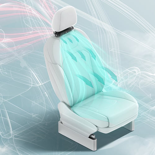 Hot Car? No Problem — Stay Cool with This Adjustable Seat Fan