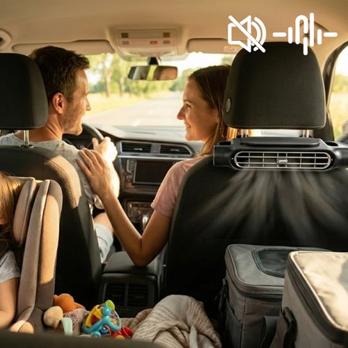 Hot Car? No Problem — Stay Cool with This Adjustable Seat Fan