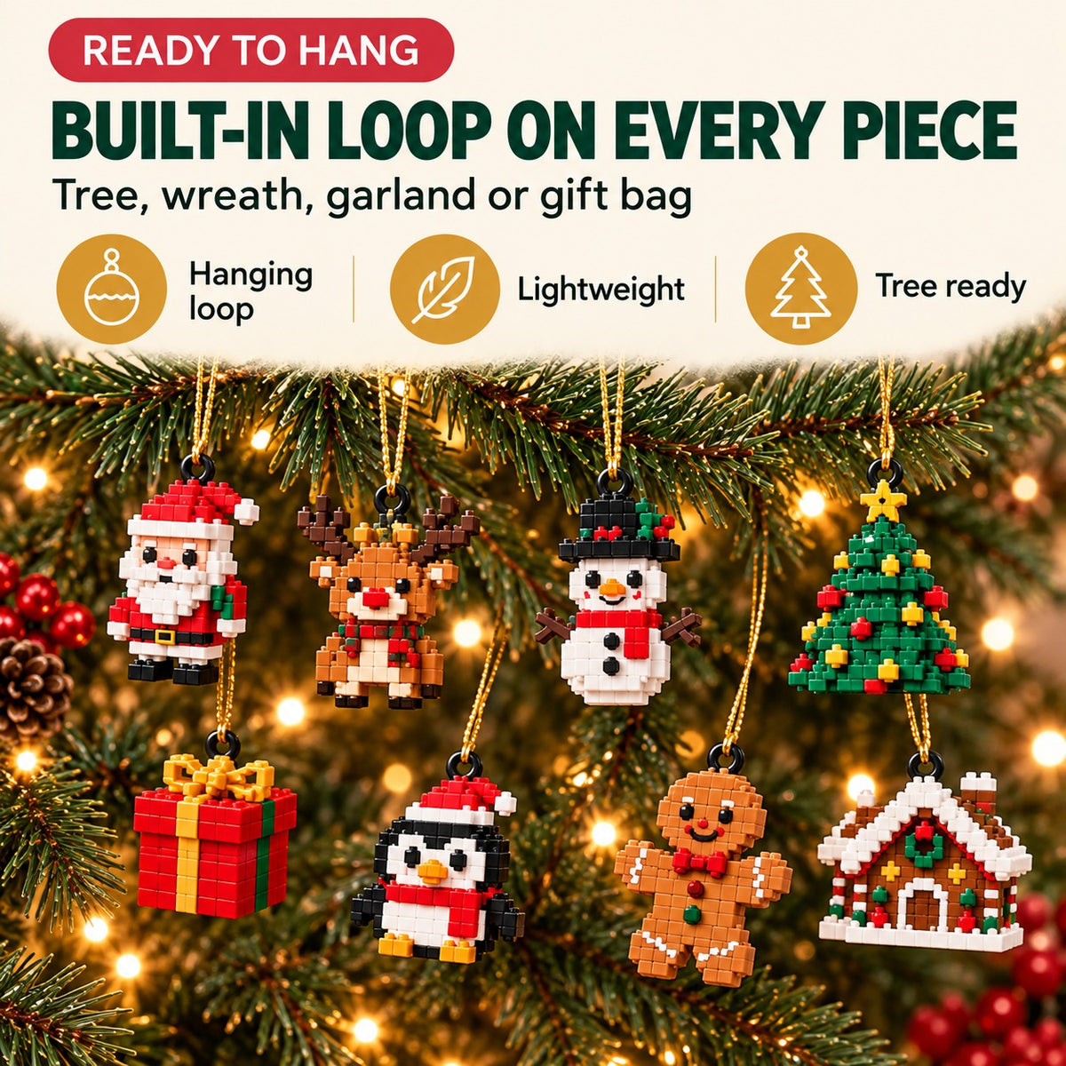 24-Day Christmas Ornament Advent Calendar