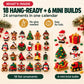 24-Day Christmas Ornament Advent Calendar